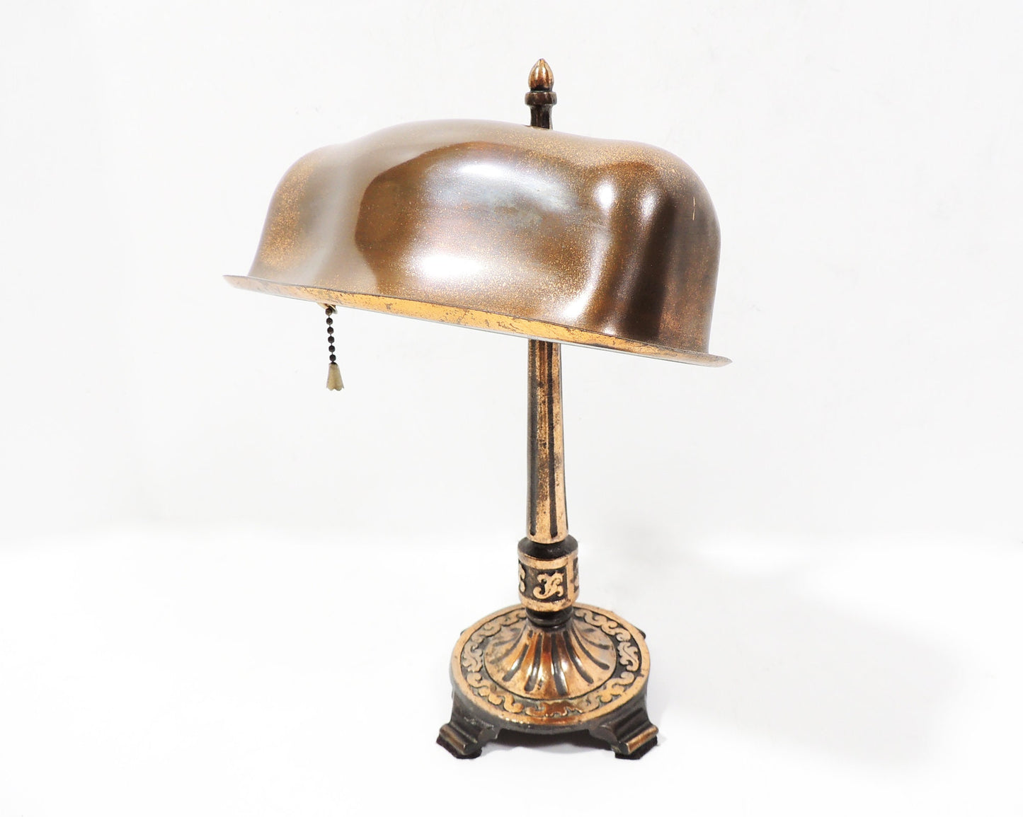 Mini Art Deco Era Metal Reading Decorative Desk Lamp