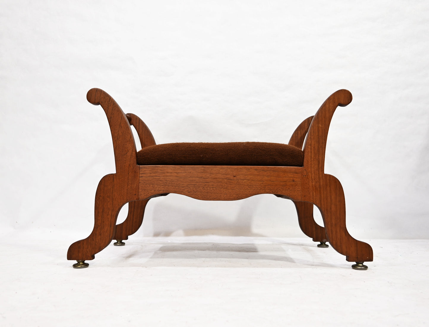 Vintage Georgian Walnut Foot stool