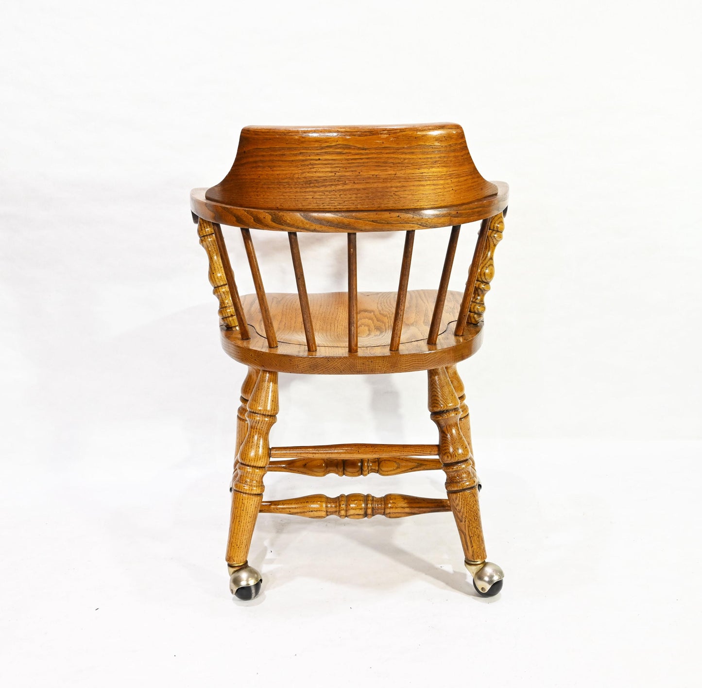 Vintage Original VA House Solid Wood Captain Windsor Dining Chair
