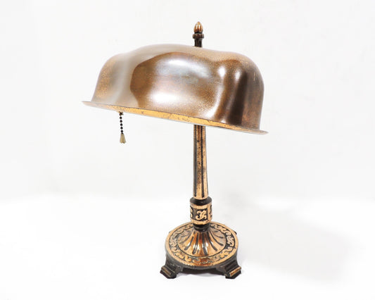Mini Art Deco Era Metal Reading Decorative Desk Lamp