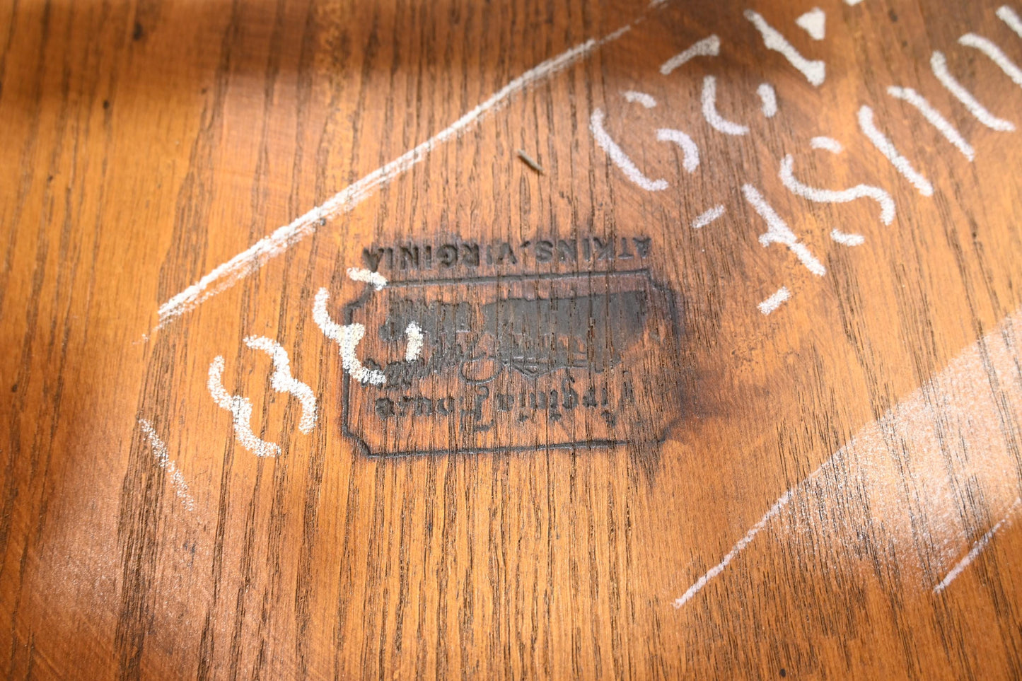 Vintage Original VA House Solid Wood Captain Windsor Dining Chair