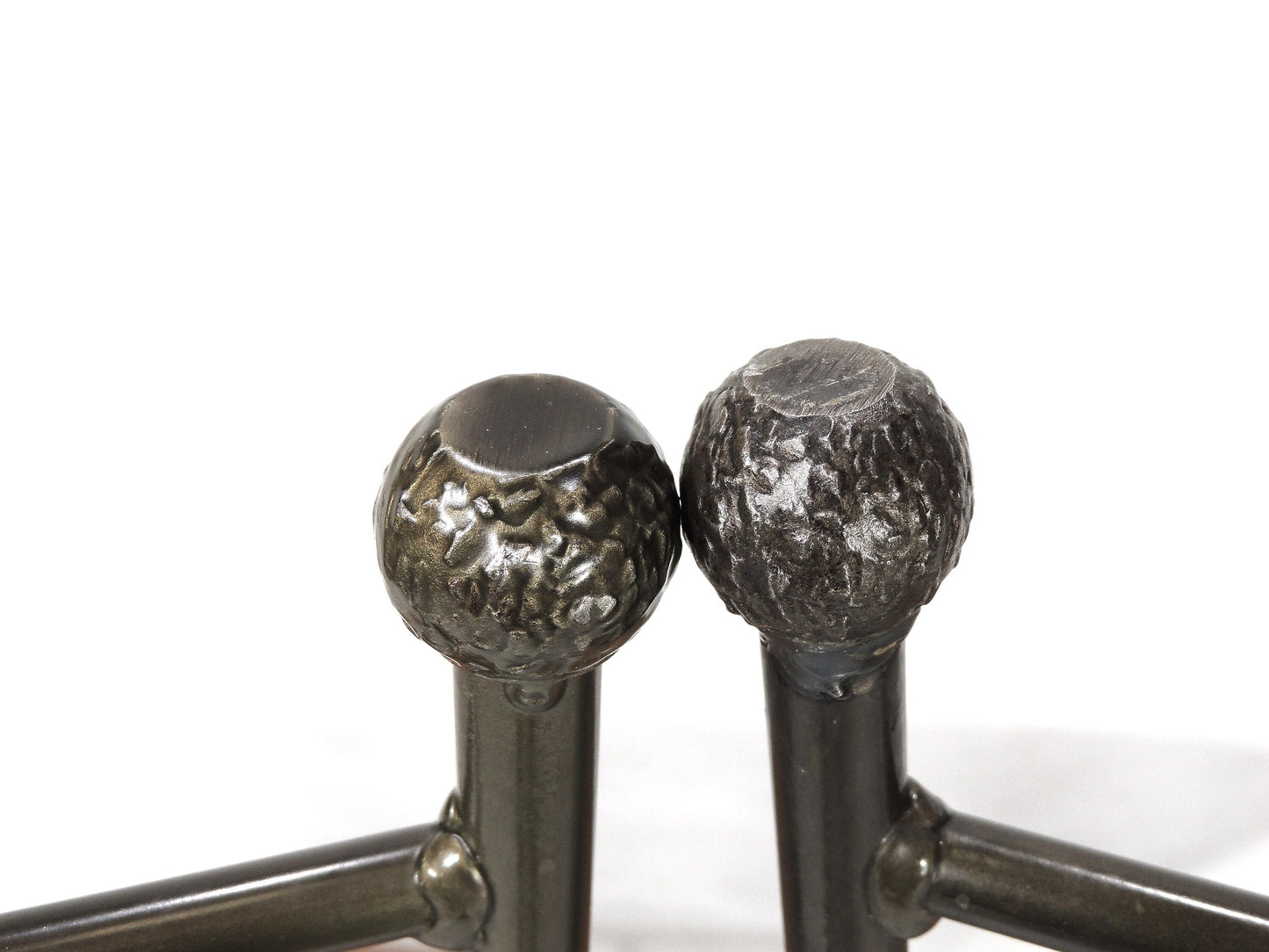 Original Charleston Forge American Metal Leather Side Chair