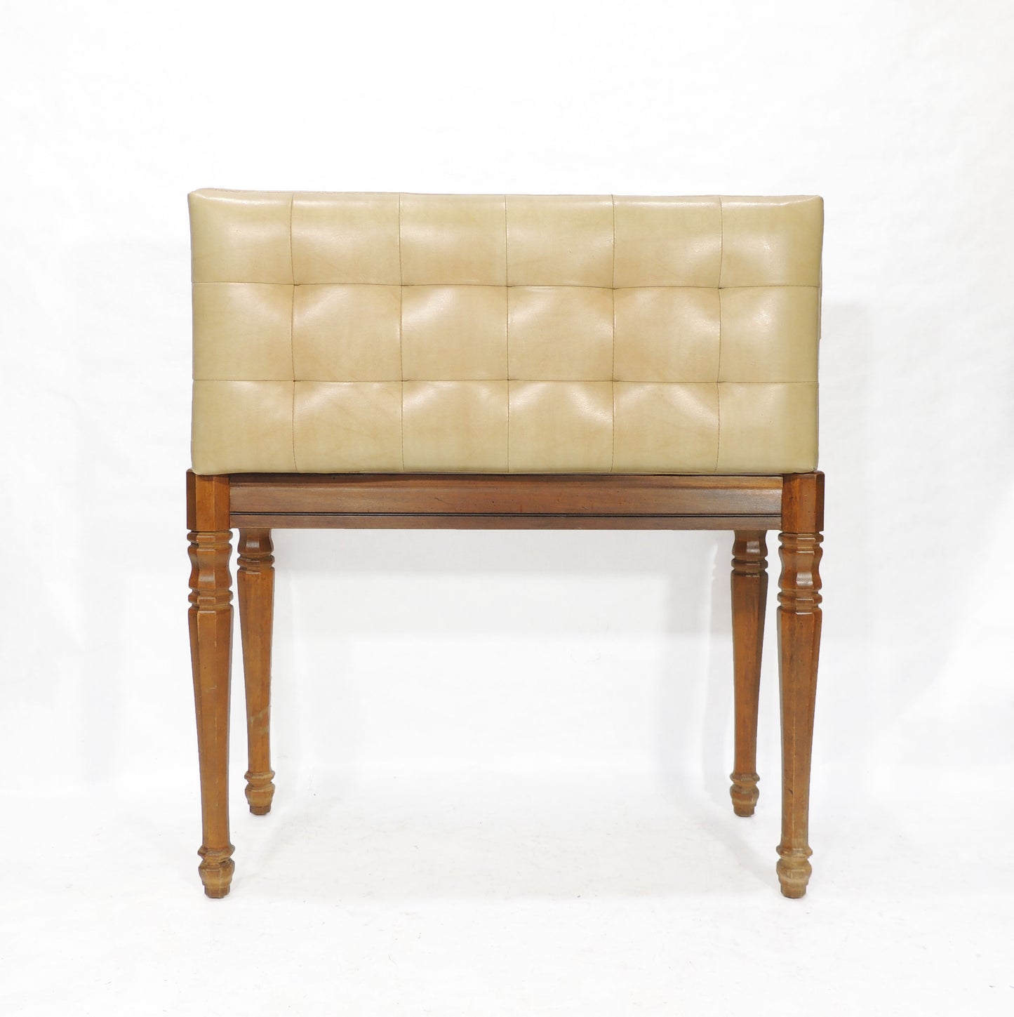 Vintage Kimball Wood Vinyl Seat Storage Piano Bench